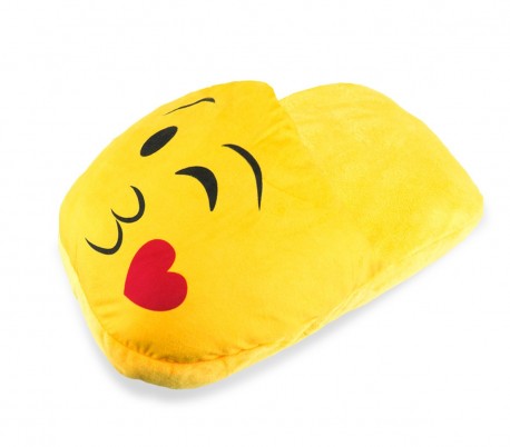 395264 Zapatilla de estar por casa efecto peluche SCALDAPIEDI emoticonos felpa