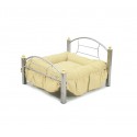 B224 Cama para perros y gatos de hierro forjado SNOOPY 56.5 x 58 x 14.5 cm