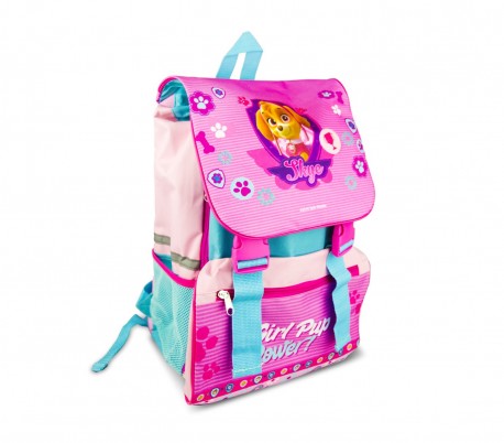 PR16111 Set para la escuela Paw Patrol Skye mochila y estuche 3 compartimentos