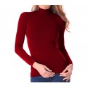 VKA21 Pack 5 jerséis térmicos de cuello alto con interior de felpa modelo Nadia VKA21 Pack 5 jerséis térmicos de cuello alto con interior de felpa modelo Nadia