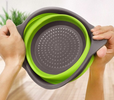 4355 Colador para pasta de silicona suave plegable ø 29 centimetros