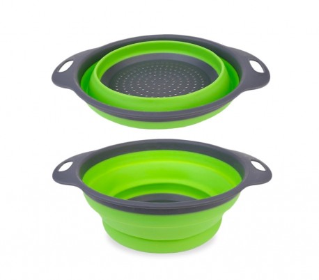 4355 Colador para pasta de silicona suave plegable ø 29 centimetros