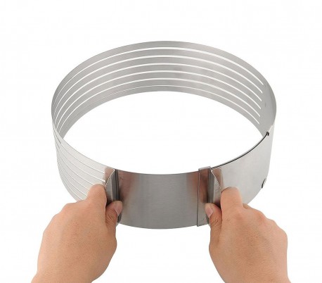 4361 Molde para cortar la tarta con 7 ranuras de corte ø de 16 a 20 cm