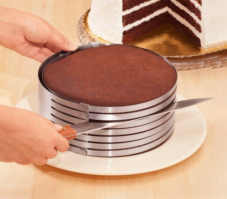 4361 Molde para cortar la tarta con 7 ranuras de corte ø de 16 a 20 cm