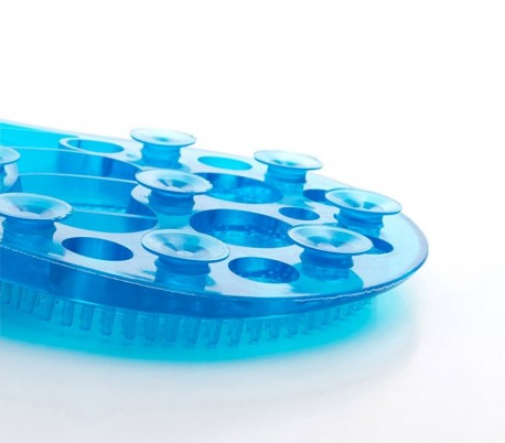 4360 Alfombra exfoliante para pies masajeador y con piedra para limar las pieles