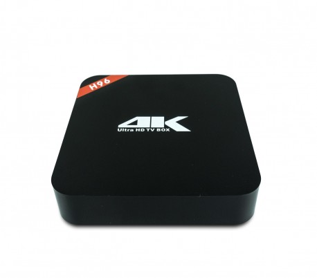 H96 4K HD Smart Box TV Android 5.1 64 Bit con mando y cable HDMI incluido