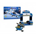 121221 Playset de construcción POLICE SPECIAL CORPS CIGIOKI de 133 piezas
