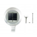 4370 Luz LED con panel solar 3 WATT 3 LED con soporte para poner en la pared