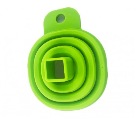 4354 Embudo plegable ahorra espacio de silicona suave6 x 5,5 x 1,5 cm 