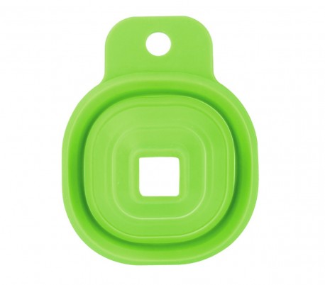 4354 Embudo plegable ahorra espacio de silicona suave6 x 5,5 x 1,5 cm 