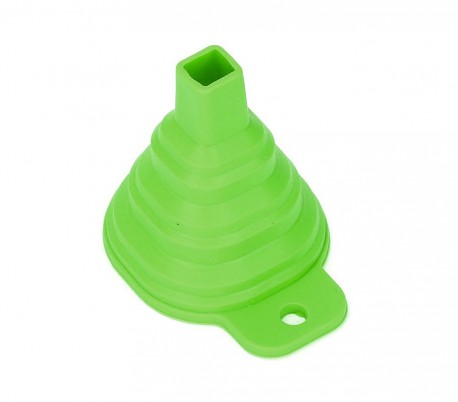 4354 Embudo plegable ahorra espacio de silicona suave6 x 5,5 x 1,5 cm 