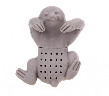 4358 Filtro para el té en forma de PEREZOSO silicona plástificada