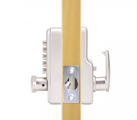 4365 Cerradura mecánica para puertas con teclado numérico de 10 números