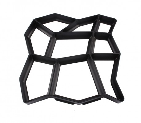 4371 Matríz para cemento molde para pavimentos de jardín 42,5 x 42,5 cm