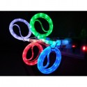 Cable de datos USB luminoso de colores cargabateria compatible con iphone 5/5S/6