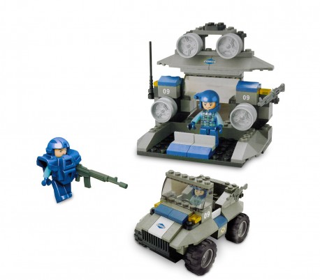 121306 Playset de construcción SPECIAL FORCE VEHICLE CIGIOKI dispone de 103