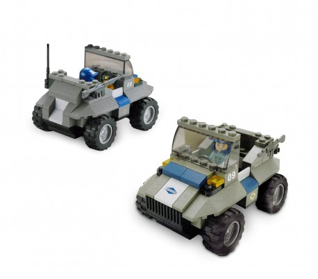 121306 Playset de construcción SPECIAL FORCE VEHICLE CIGIOKI dispone de 103