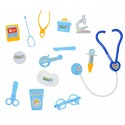 371701 Playset juego eductativo con maletín de plástico kit doctor con 14 piezas