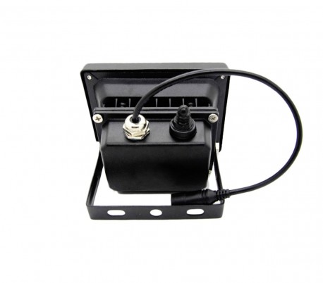 Faro LED recargable con panel solar 10W 370 luz fría mando incluido