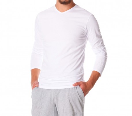 VKA27 Pack 5 camisetas para hombre mod. CARTER interior de felpa slim fit