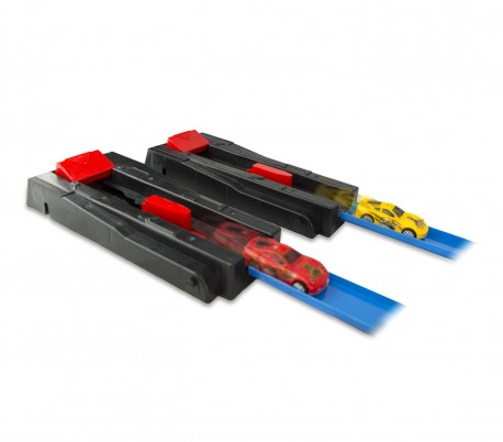 103603 Pista súper acrobática UN MONDO DI GIOCHI doble circuito 360 grados 22 pz