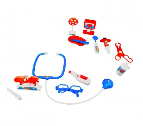 334676 Playset Doctor incluye 13 fantásticos accesorios para aspirantes a médico