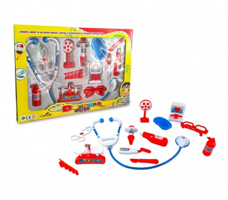 334676 Playset Doctor incluye 13 fantásticos accesorios para aspirantes a médico