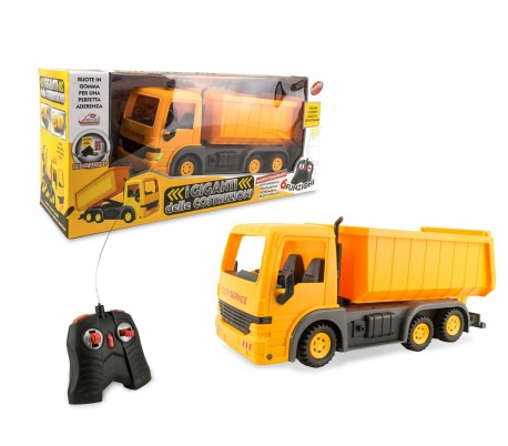 121476 Camión o hormiguera de juguete con mando radiocontrol y batería