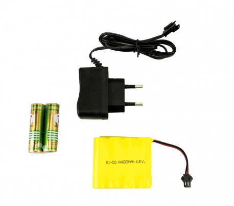 121477 Excavadora de juguete I GIGANTI DELLE COSTRUZIONI con mando y 6 funciones