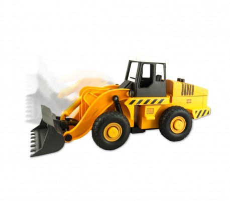 121477 Excavadora de juguete I GIGANTI DELLE COSTRUZIONI con mando y 6 funciones