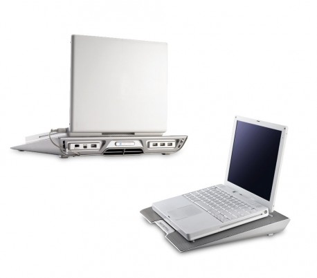 Soporte para notebook de 12 a 17" COOLER MASTER NotePal con 4 puertos USB