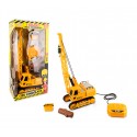 102393 Grúa de juguete GIGANTI DELLE COSTRUZIONI con movimientos reales