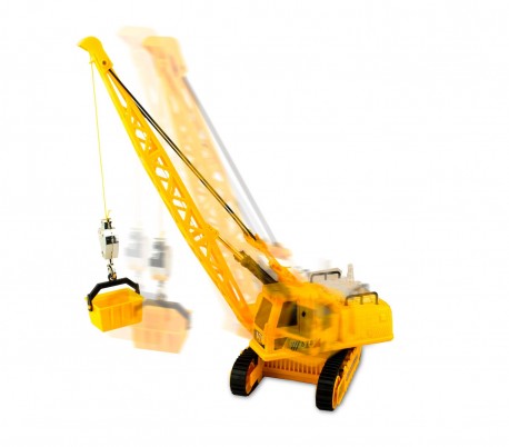 102393 Grúa de juguete GIGANTI DELLE COSTRUZIONI con movimientos reales