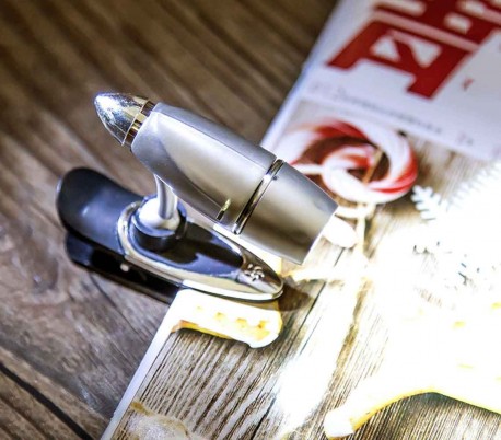 752232 Lámpara de lectura LUZ LED clip cómodo para sujeción con pilas incluidas