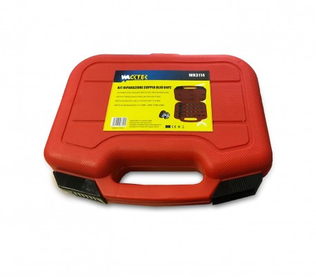 WK-3114 Kit de reparación de helices para tapón de aceite 64 piezas WACKTEK