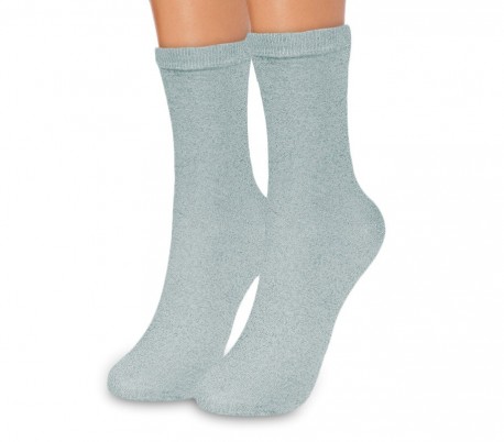 214679 Pack de 12 pares de calcetines para mujer mod. SPARKLY talla única