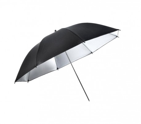 Kit 2 paraguas reflectantes fotográficos 85 cm 4493 con lámparas de 135 vatios