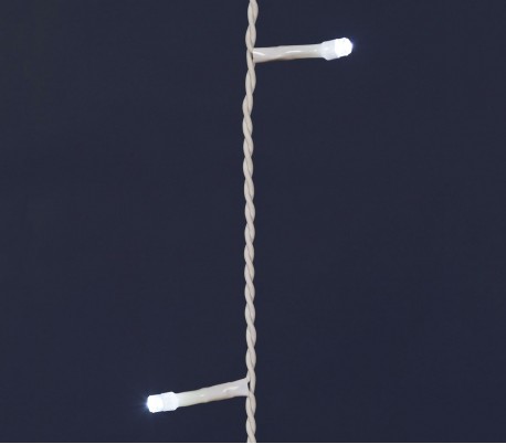 561075A Luces de navidad cortina 200LED LUZ FRÍA  2 x 1,5 mt ñuces programables
