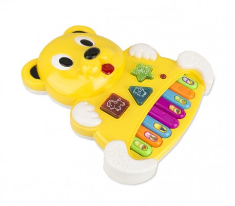 104407 Juego musical para niños PIANINO CUCCIOLINO juega y aprende luces y sonid