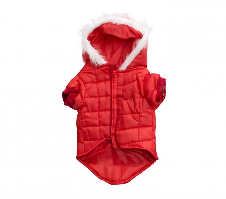 243448 Chaqueta de pluma con capucha NATALIZIO ideal para perros pequeños