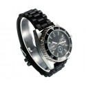 4483 Reloj de pulsera GRINDER con correa de silicona con triturador de tabaco