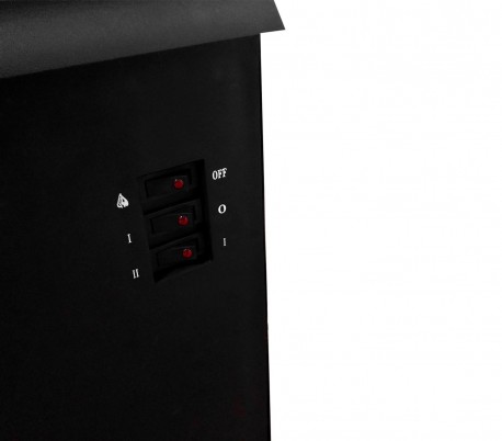 585300 Estufa eléctrica DICTROLUX efecto de llama 900-1800 vatios