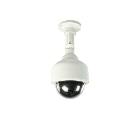 Camara speed dome dummy led intermitente de seguridad