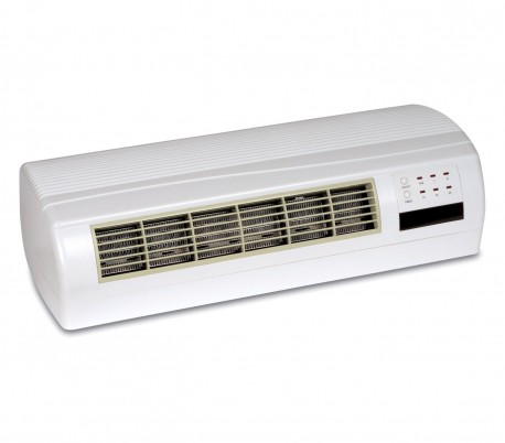 586112 Termoventilador de pared JUST WHITE DICTROLUX 2000W con mando a distancia