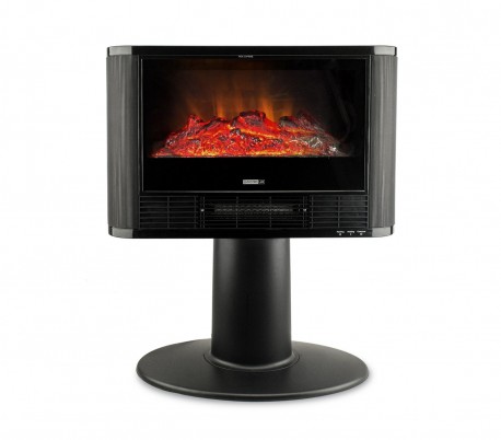 585906 Estufa de chimenea eléctrica Efecto de llama DICTROLUX 900-1800 vatios