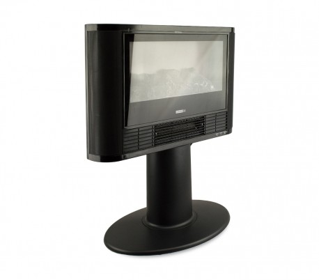 585906 Estufa de chimenea eléctrica Efecto de llama DICTROLUX 900-1800 vatios