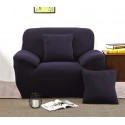 4351 Funda para sofá de 1 plaza tela elástica y color liso muy fácil de poner