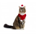 064234 Conjunto de bufanda y sombrero PAPÁ NOEL para gatos y perros pequeños 064234 Conjunto de bufanda y sombrero PAPÁ NOEL para gatos y perros pequeños