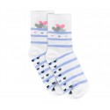 N523 Pack 6 calcetines para niña mod. SHALLY con antideslizantes talla 32/36