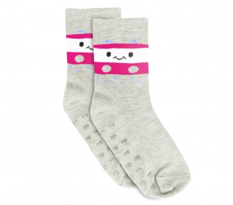 N523 Pack 6 calcetines para niña mod. SHALLY con antideslizantes talla 32/36